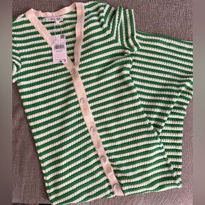 Mango Striped Midi Dress